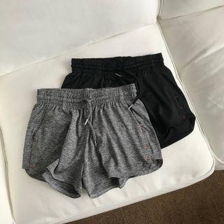 Drawstring Stitch Hot Pants