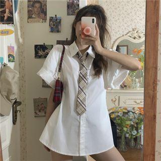 Set Short-sleeve Shirt + Tie