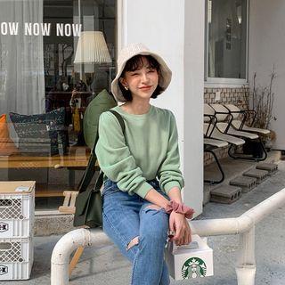 Pastel-color Knit Bucket Hat In 12 Colors