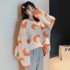 Moon Patterned Sweater