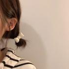 Acrylic Bow Hair Clip / Hair Tie