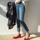 Pocket-front Straight-cut Jeans