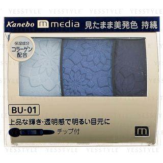 Kanebo - Media Grade Color Eyeshadow (#bu-01) 3.5g