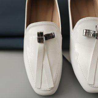 Metal-embellished Loafers