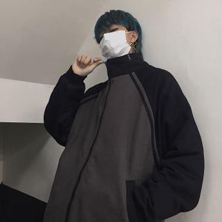 Two Tone Zip Jacket / Sweatpants