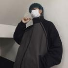 Two Tone Zip Jacket / Sweatpants
