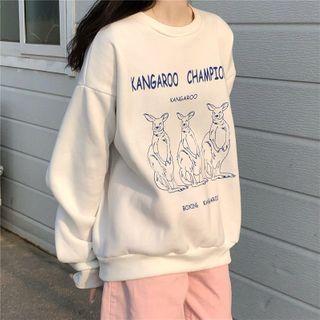 Kangaroo Print Sweatshirt