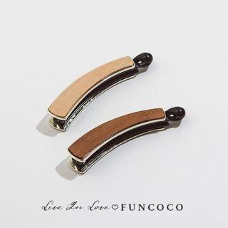 Wood Hair Clip