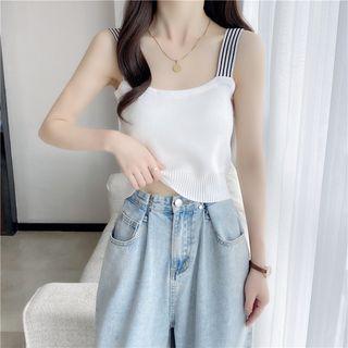 Striped Strap Tank Top