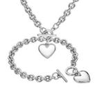 Heart Pendent Chain Necklace / Bracelet