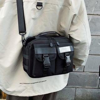 Buckled Cross Bag Black - One Size