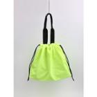 Neon-color Drawstring Bucket Bag