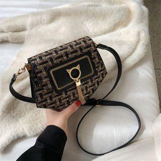 Twist Flap Crossbody Bag