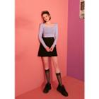 Adan Square-neck Ruched Top