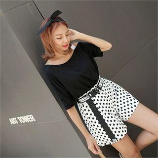 Asymmetric-shoulder M Lange Top