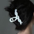 Alloy Hair Clamp 2096a# - White - One Size