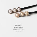 Faux Pearl Flower Hair Bun Maker (various Designs)