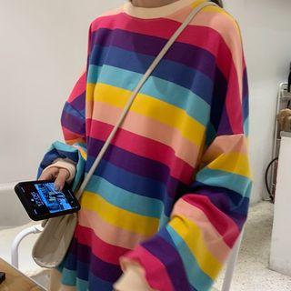 Striped Pullover Stripes - Multicolor - One Size