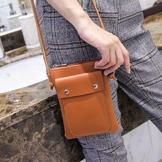 Mini Faux-leather Shoulder Bag