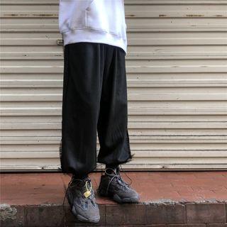 Bungee-cord Harem Pants