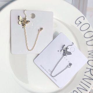 Stereoscopic Double-layered Butterfly Stud Earring