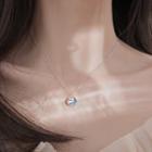 Mermaid Tail Necklace 925 Silver - As Shown In Figure - One Size