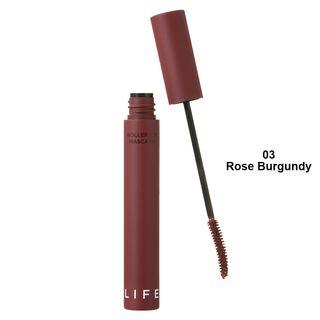Its Skin - Life Color Roller-fix Mascara (3 Colors) #03 Rose Burgundy
