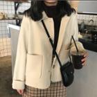 Single-breasted Coat White - One Size