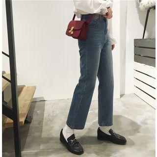 High Waist Boot Cut Jeans