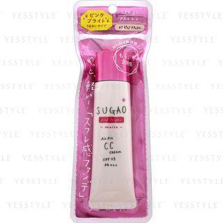 Mentholatum - Sugao Airfit Cc Cream Pink Bright Moist (pure Natural) 25g