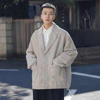 Frayed Single Breasted Blazer