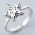925 Sterling Silver Star Ring S925 Silver - As Shown In Figure - One Size
