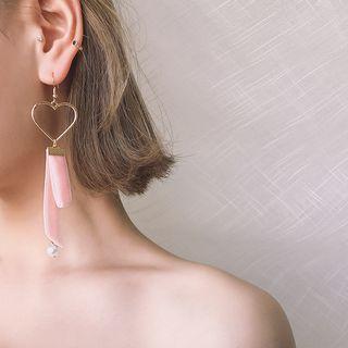 Ribbon Drop Earring / Clip-on Earring