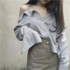 Plain Shirt Gray - One Size