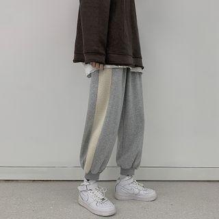 Fleece Paneled Sweatpants