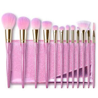 Set Of 12: Glitter Makeup Brush