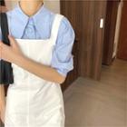 Short-sleeve Shirt / Plain Jumper Dress
