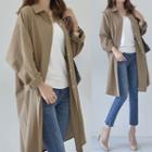 Boxy Long Shirt In 3 Colors