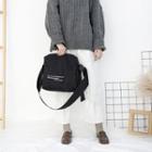 Canvas Messenger Bag As Shown In Figure - One Size