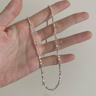 Alloy Choker 1 Pc - Silver - One Size