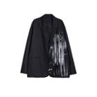 Paint Splatter Panel Blazer