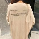 Off Lettered Oversized T-shirt
