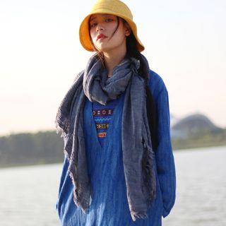 Fringe Trim Scarf