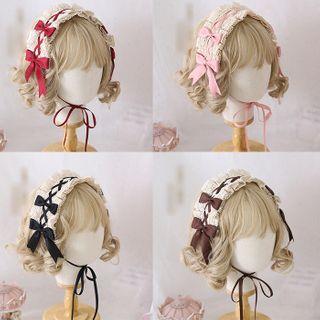 Lace Bow Headpiece