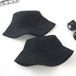 Two-side Polka Dotted Bucket Hat