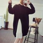 Slit Front Chunky Sweater