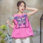 Butterfly Sleeveless Top