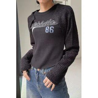 Ribbed Bolero Cardigan