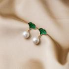 Faux Pearl Earring 1 Pair - E2890 - As Shown In Figure - One Size