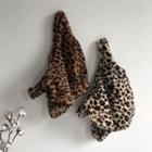 Leopard Faux-fur Tote Bag